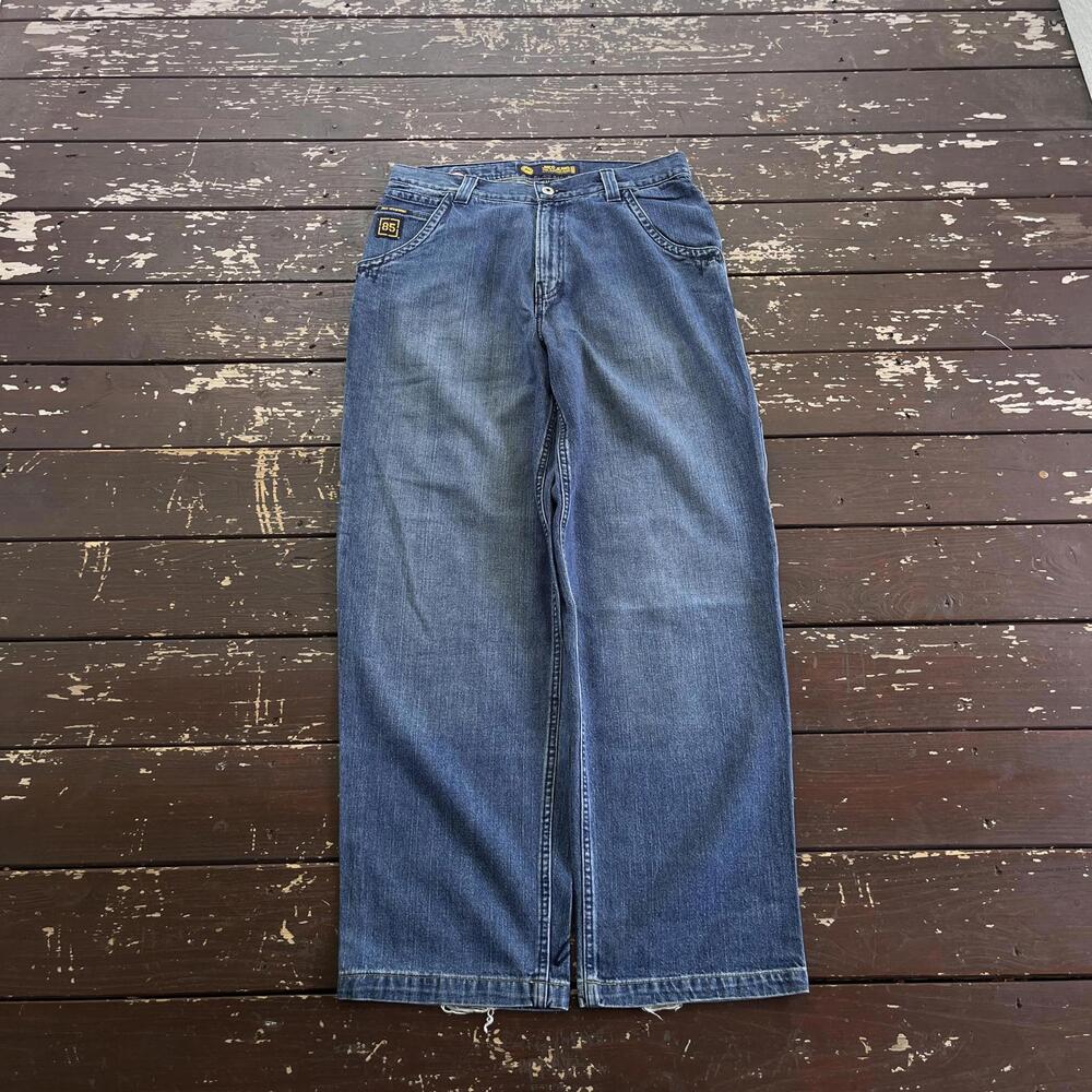(36x34) Vintage 90s Y2K JNCO Jeans Urbanomiks Baggy Skater - Picture 2 of 8